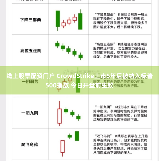 线上股票配资门户 CrowdStrike上市5年后被纳入标普500指数 今日开盘前生效
